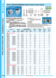 RCCN Metal hose connector NBG