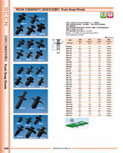 RCCN Open Rivet Nylon Rivets SR