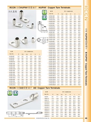 RCCN Double hole copper tube terminal AD