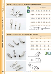 RCCN Copper tube terminal DTS