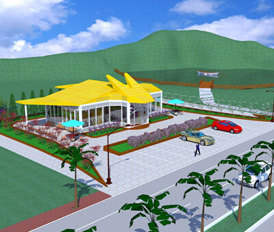 Solar photovoltaic power generation, installation art and green building cross-domain integration
