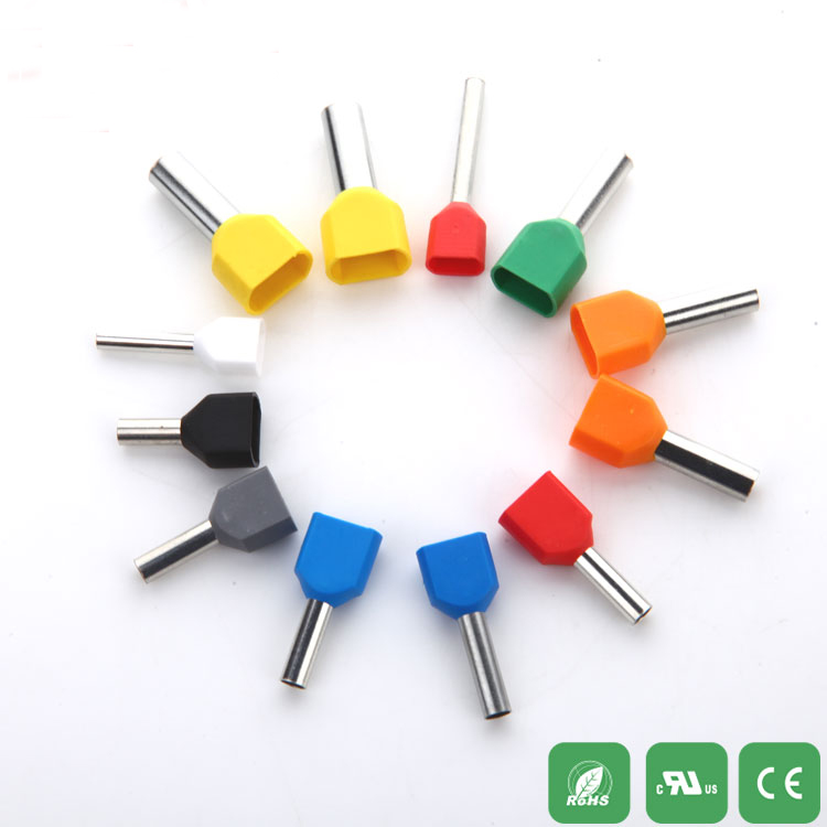 Two-wire tube pre-insulated terminal