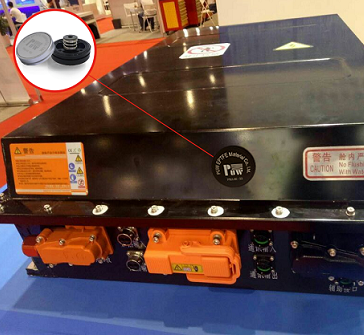 Power battery PACK structure protection design: PUW pressure relief valve into key accessories