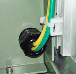 Cable connector safety precautions