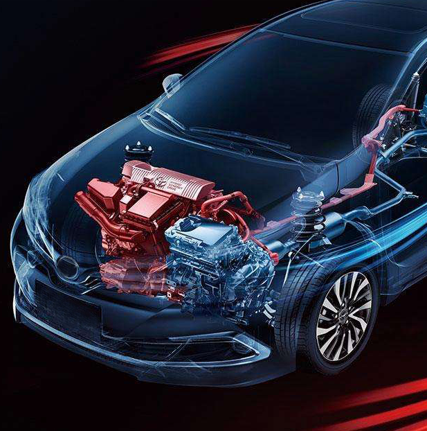 Electric car motor