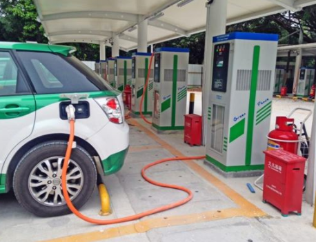 Charging pile needs self-revolution