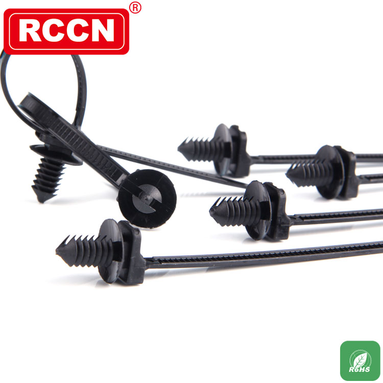 Application and principle of automobile nylon cable tie
